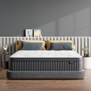 Povirt Twin Mattress, 10 Inch Cool Memory Foam Innerspring Hybrid Mattress for Pressure Relief, 7-Zone Extra Edge Support Medium Firm Twin Bed Mattress in a Box, 10-Year Support, 100-Night Trial